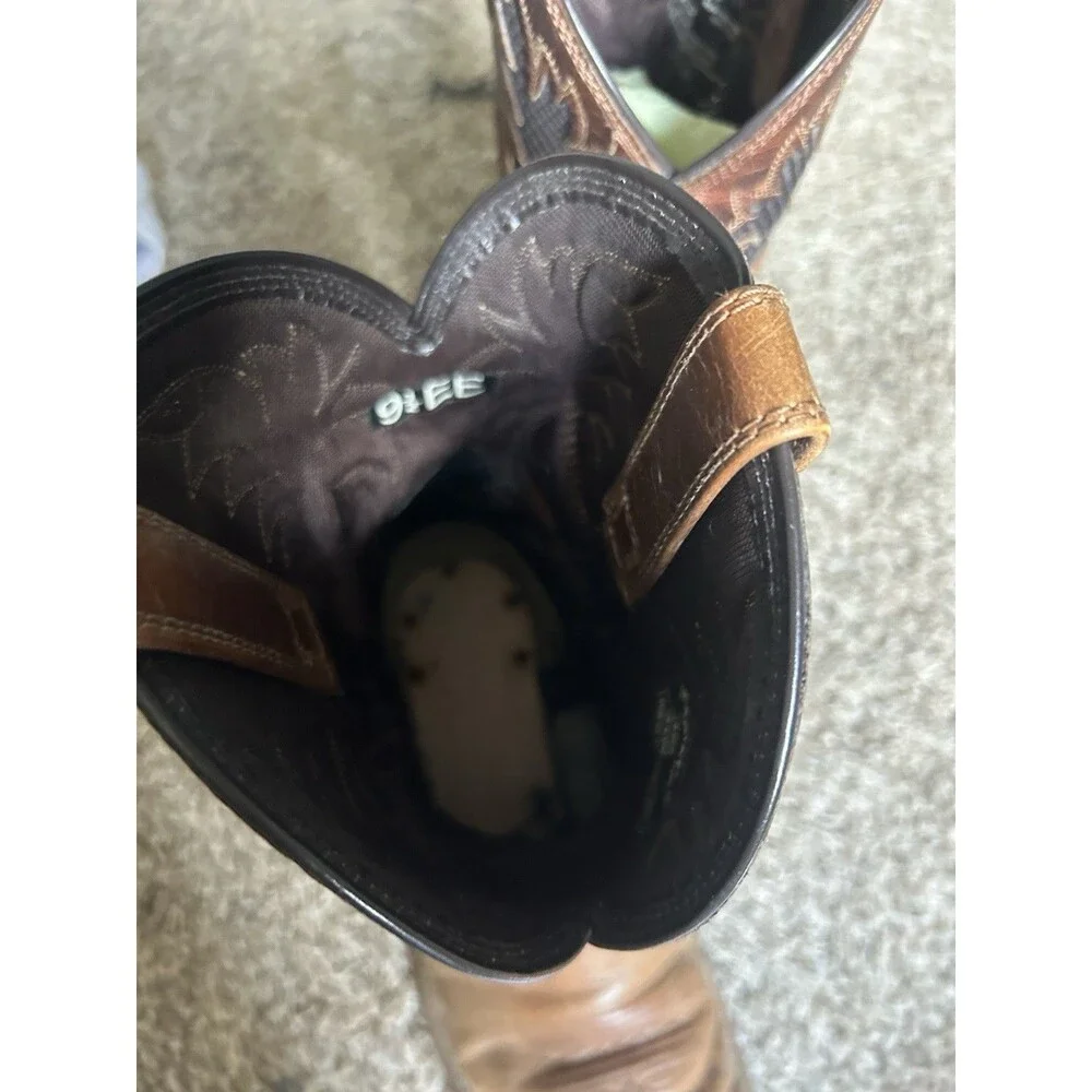 Ariat Sport Cool VentTEK Western Performance Boots Square Toe Men 9.5 EE